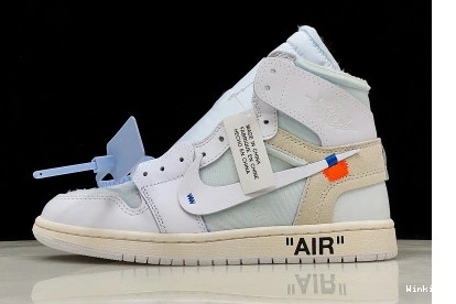 JORDAN  RETRO HIGH AQ0818-100 1 AIR - OF 0809